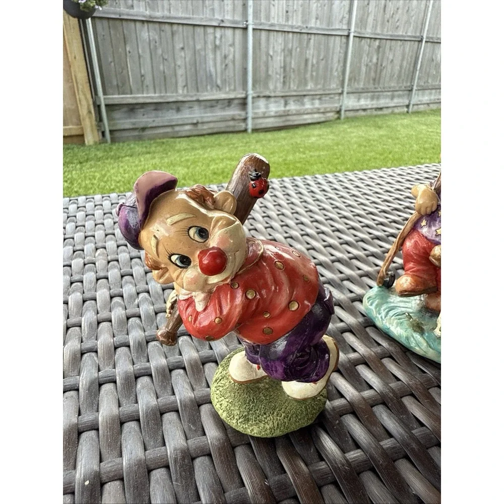 Clown Plastic Figure Desk shelf Decor